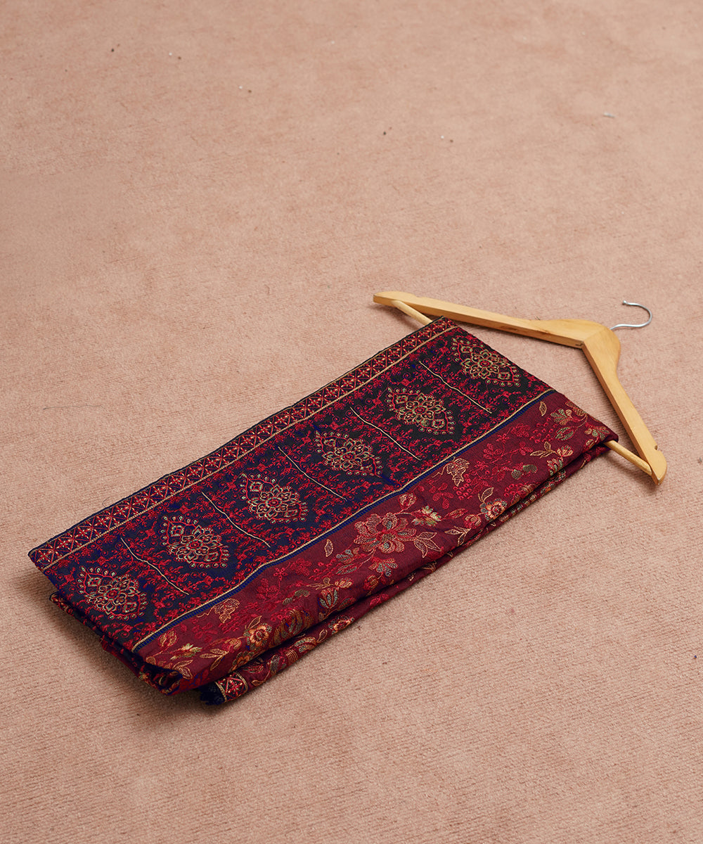 Women Embroidered Karandi Shawl | SHK-806