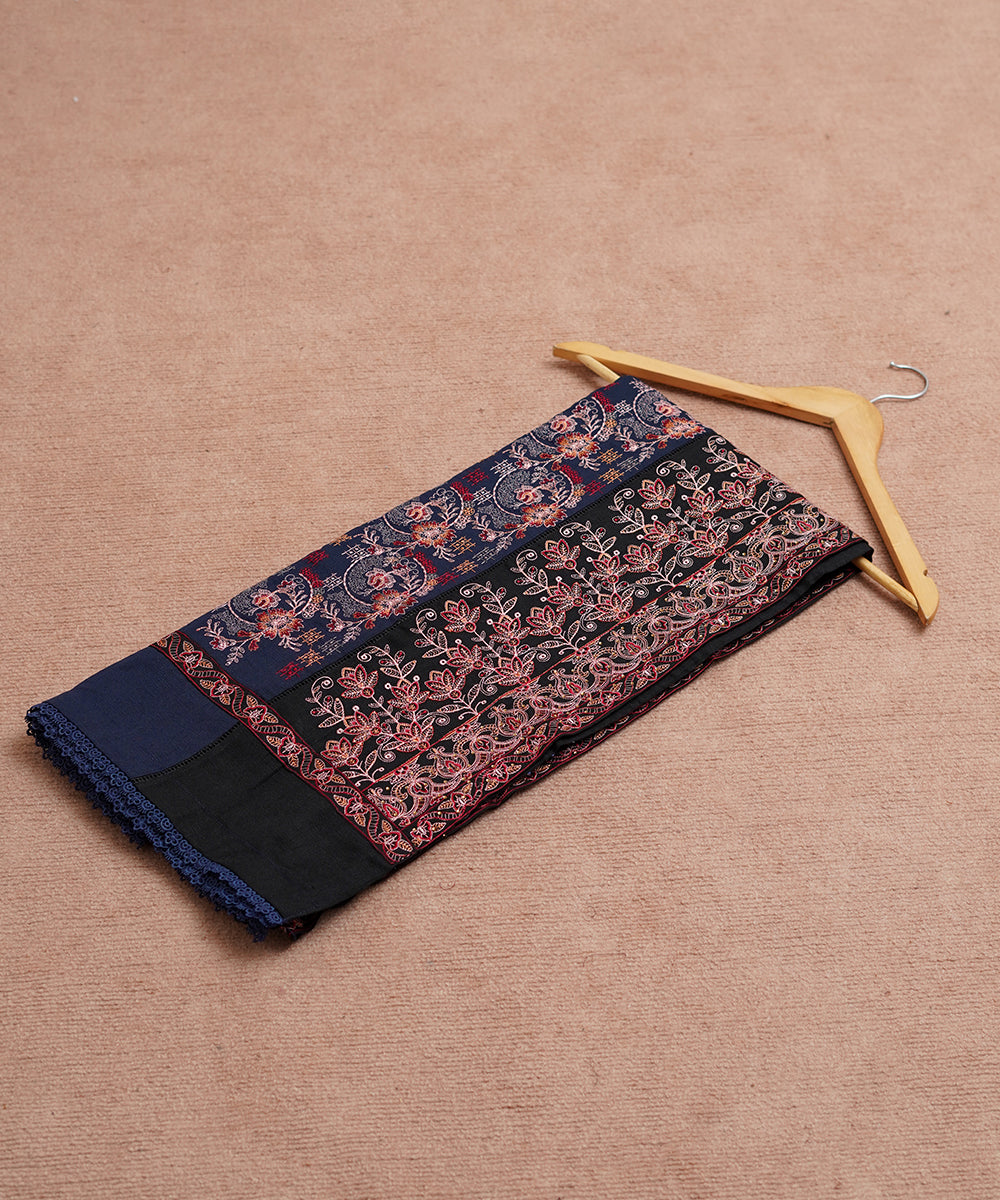 Unisex Embroidered Karandi Shawl | SHK-802