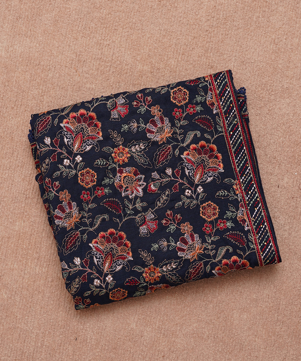 Women Embroidered Karandi Shawl | SHK-783