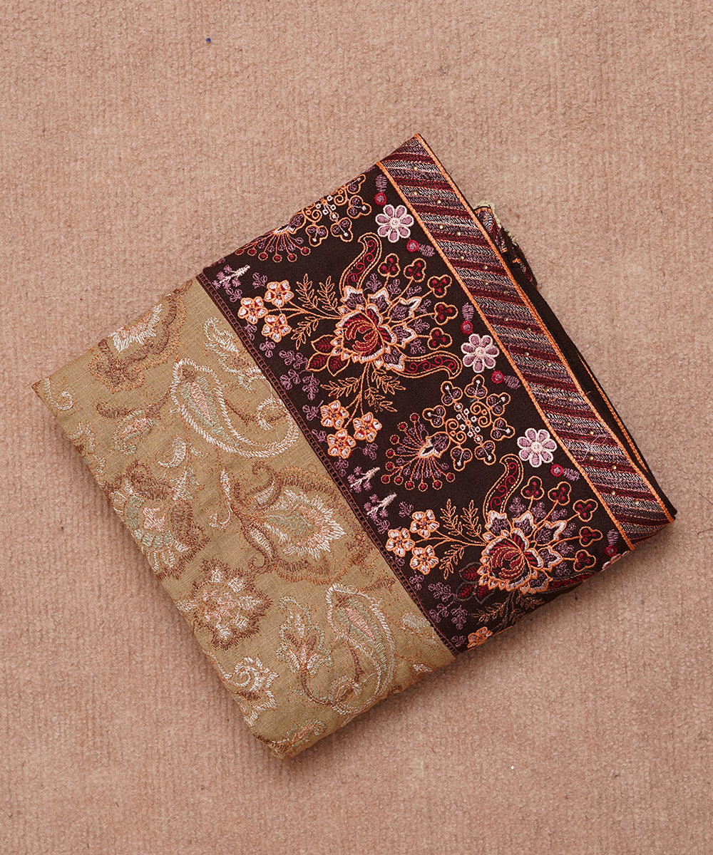 Women Embroidered Karandi Shawl | SHK-805