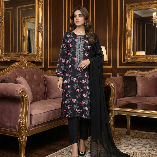 Women Printed 3-Piece Kurta Set COM-085