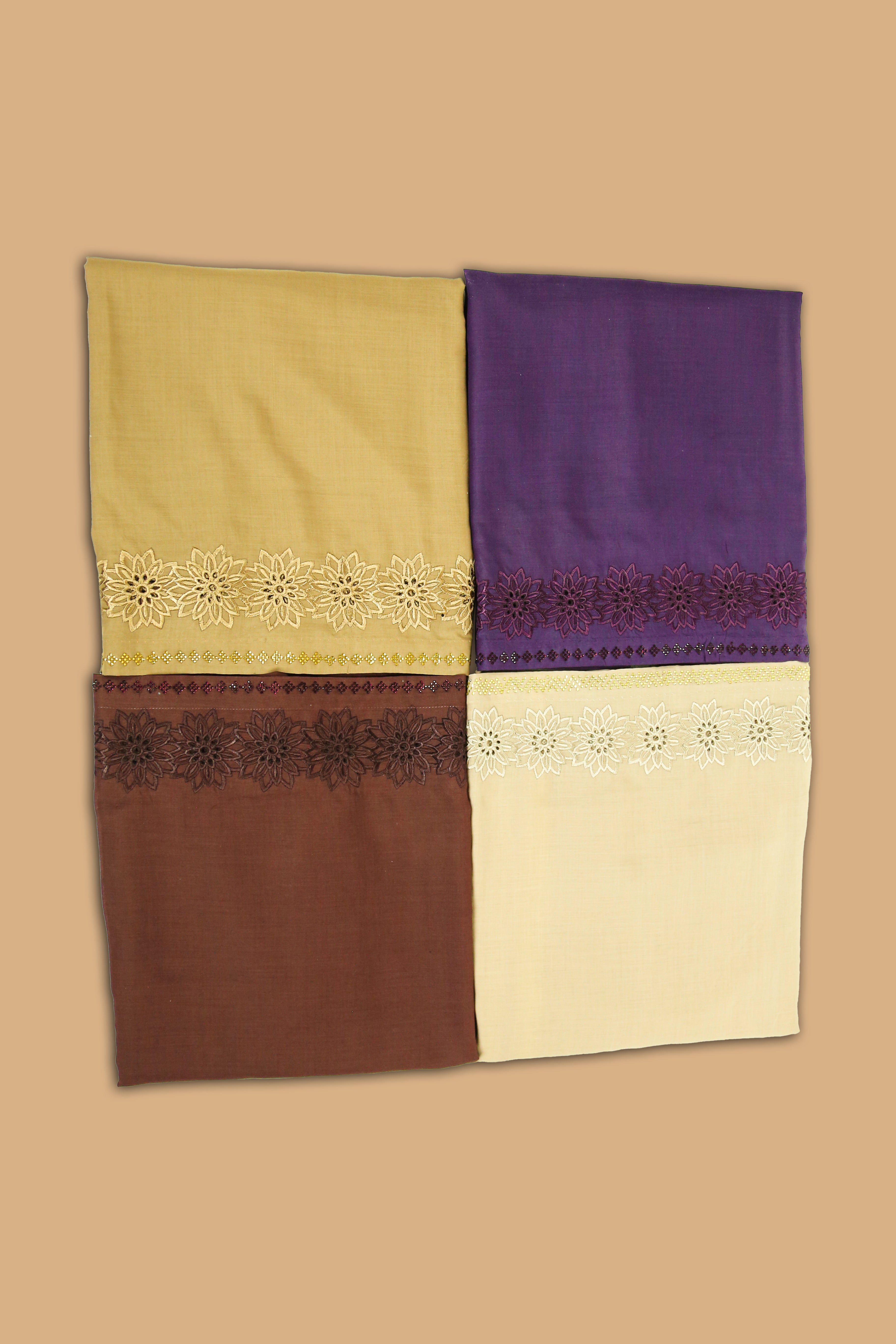 Wrinkle free Lawn Shawl SH-582