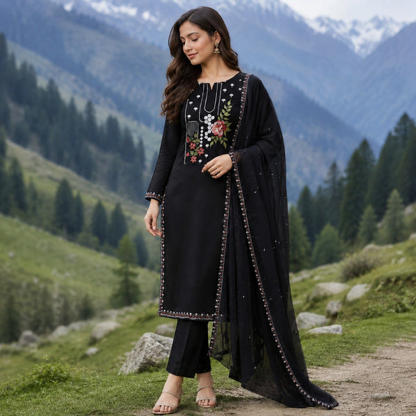 3-Piece Lawn Suit COM-0170