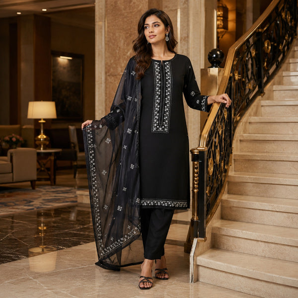 3-Piece Lawn Suit COM-0171