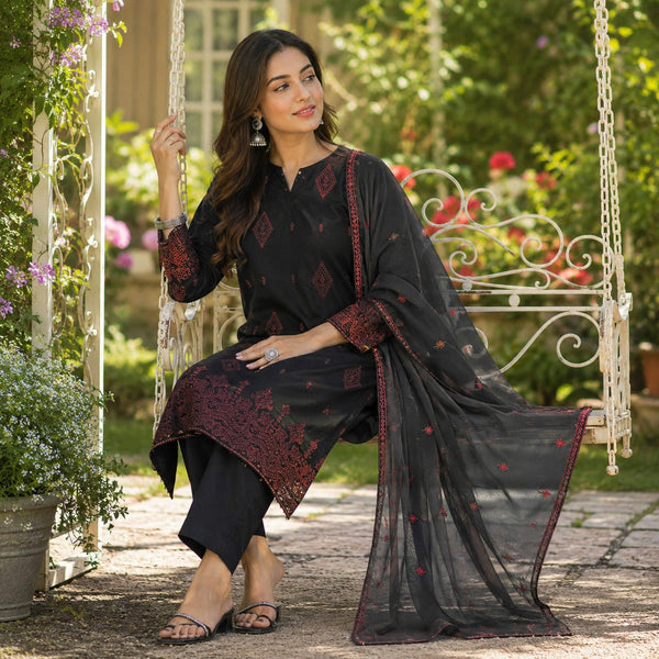3-Piece Lawn Suit COM-0169